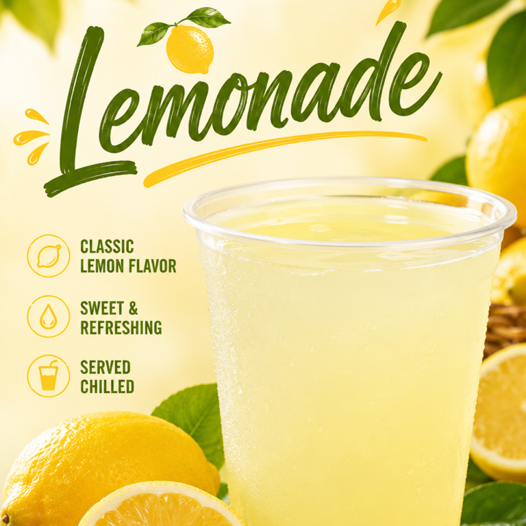 Savor Our Fresh Lemonade