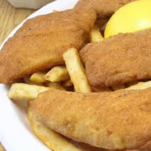 Fish & Chips Dinner.