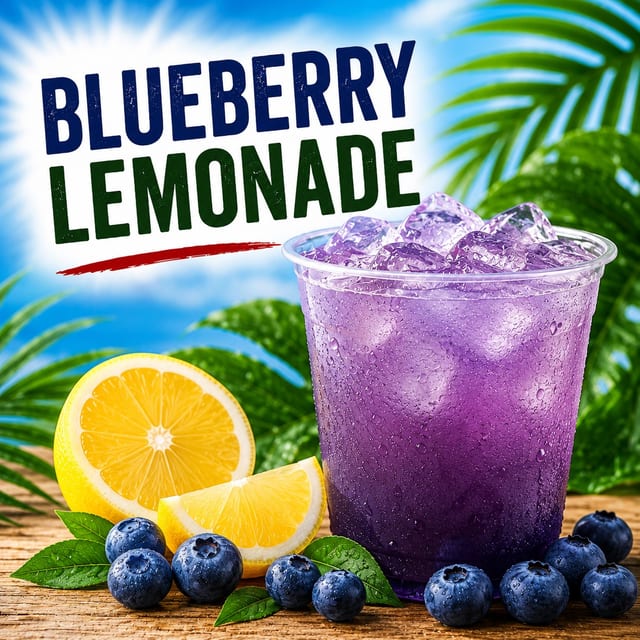 Blueberry Lemonade.