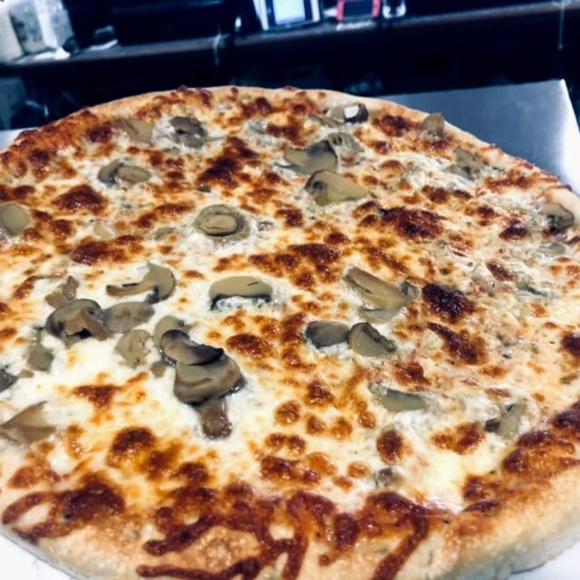 Mushrooms Pizza Small.