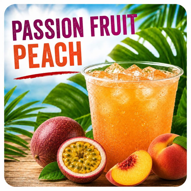 Passion Fruit Peach.