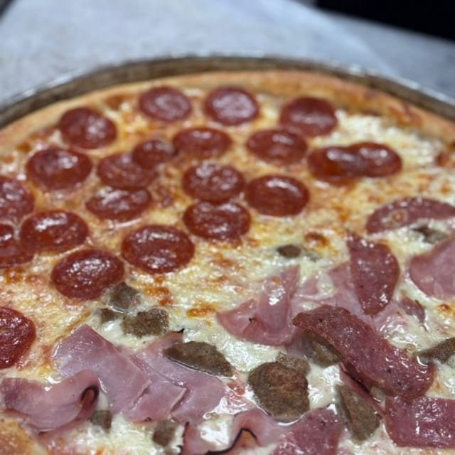 3 Way Pizza Large.
