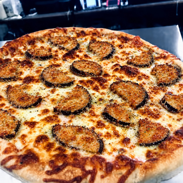 Eggplant Pizza Small.