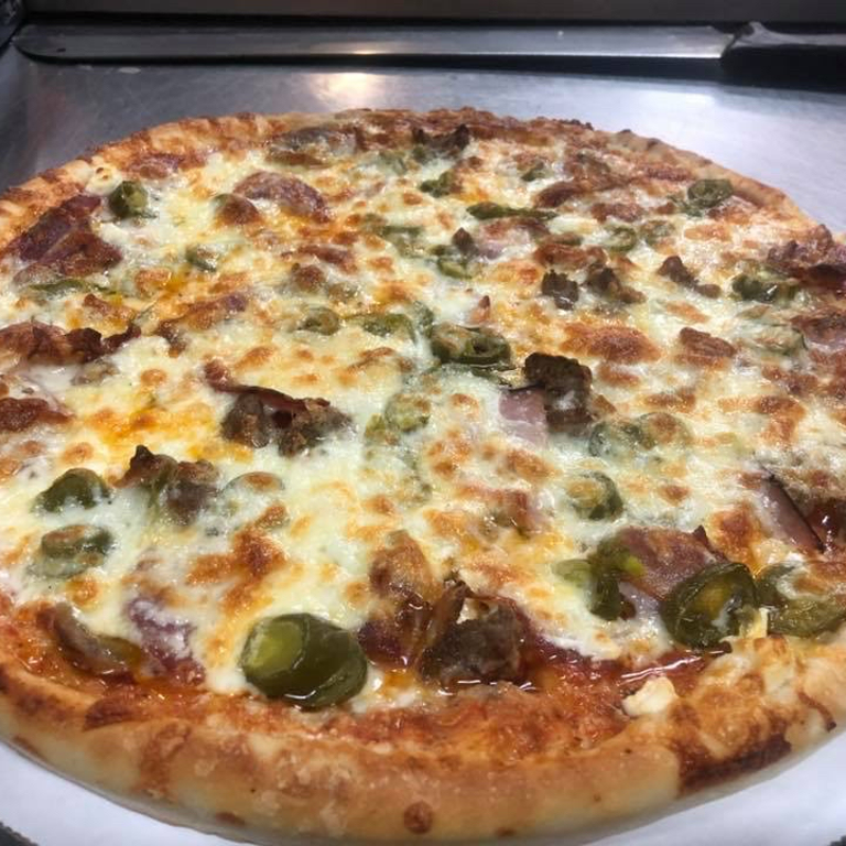 Indulge in Meat Lovers Pizza
